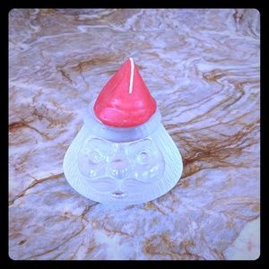 Nybro Sweden Crystal Candle Holder